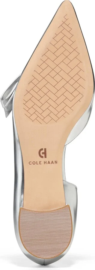 Noella Bow Satin Skimmer Flat - Image 6
