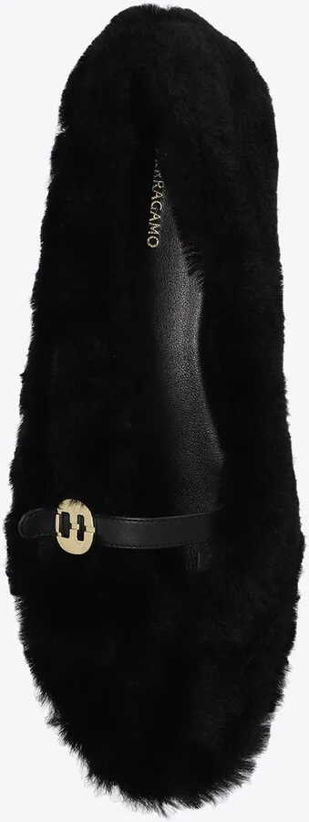 Noella Shearling Ballet Flats - Image 3