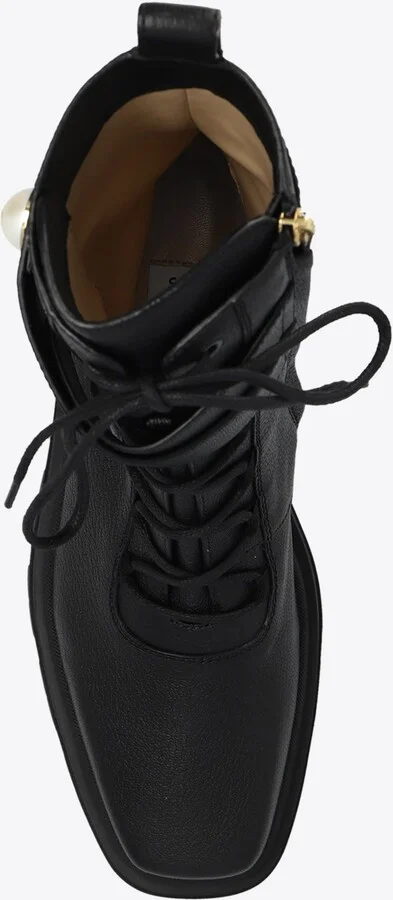 Noemi 45 Leather Ankle Boots - Image 3