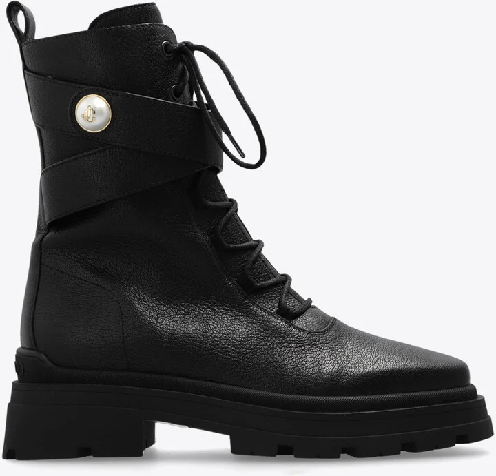 Noemi 45 Leather Ankle Boots