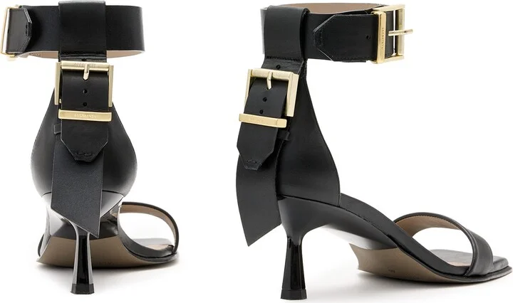 Noir Ankle Strap Sandal - Image 6