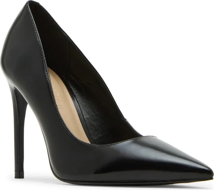 Noir Pointed Toe Pump