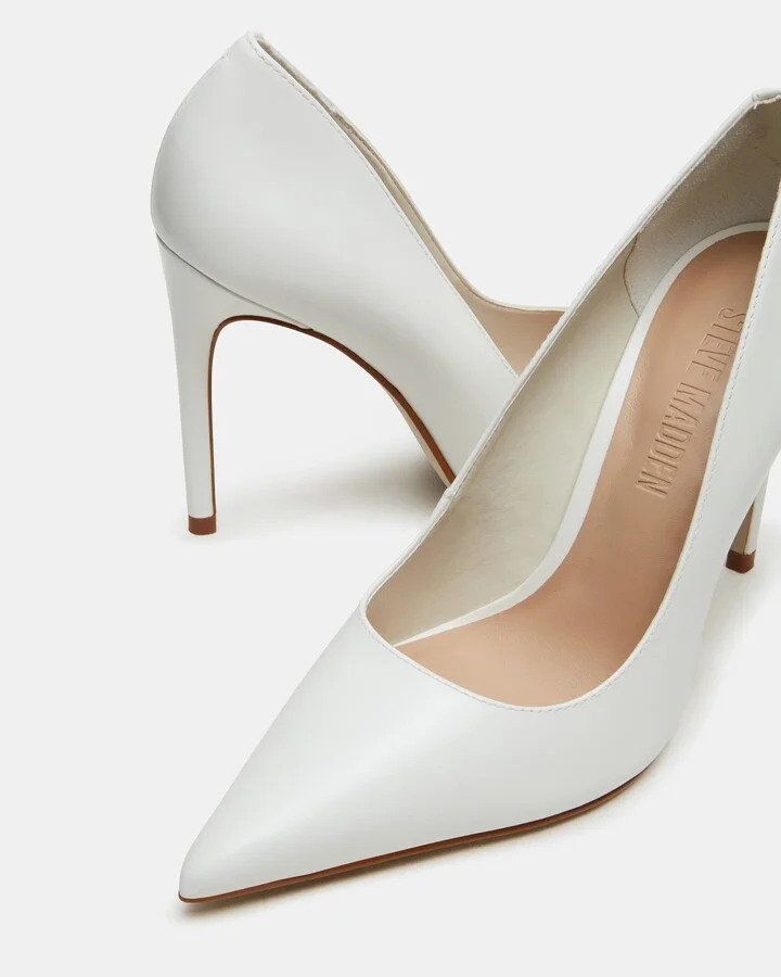 Noir White Leather - Image 4