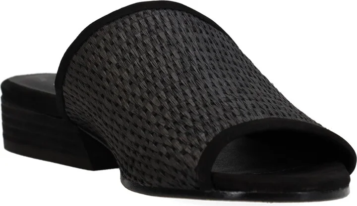 Noko Raffia Slide Sandal