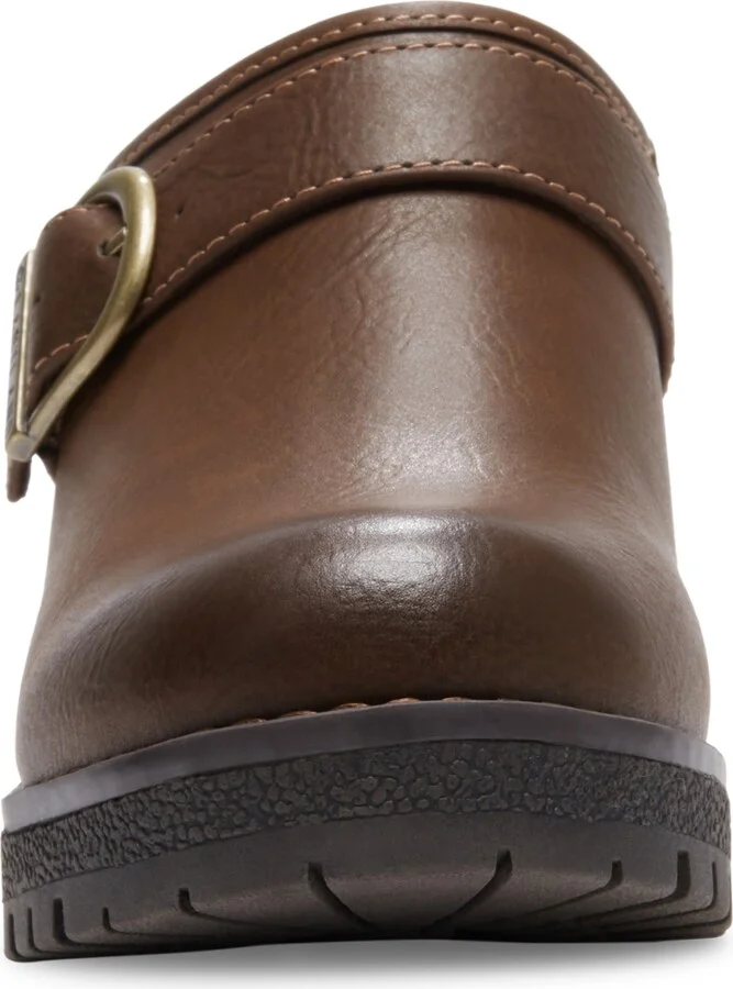 Nola Block Heel Lug Sole Clog - Image 3