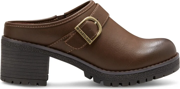 Nola Block Heel Lug Sole Clog - Image 4