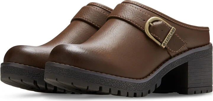 Nola Block Heel Lug Sole Clog - Image 8