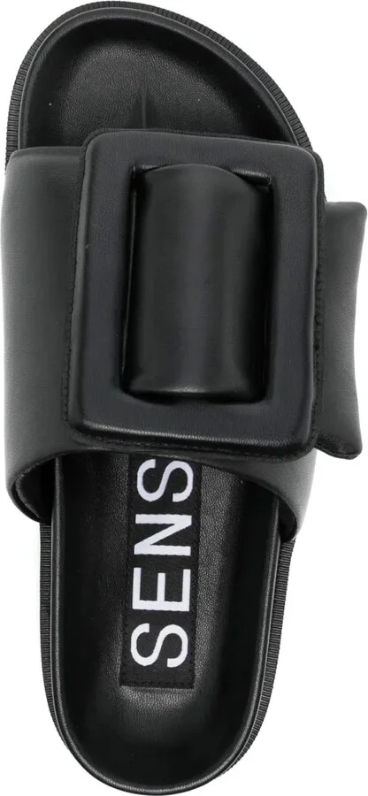 Nola buckle-strap leather sandals - Image 4