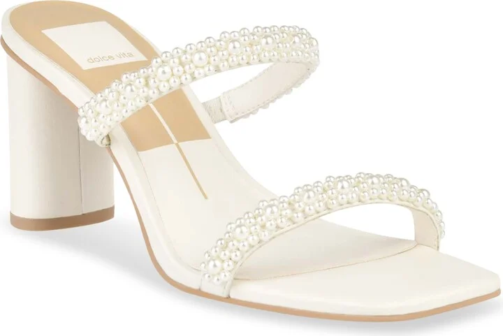 Nolah Faux Pearl Sandal
