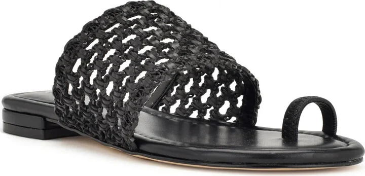 NOLAH2 Womens Toe ring Slide on Flatform Sandals
