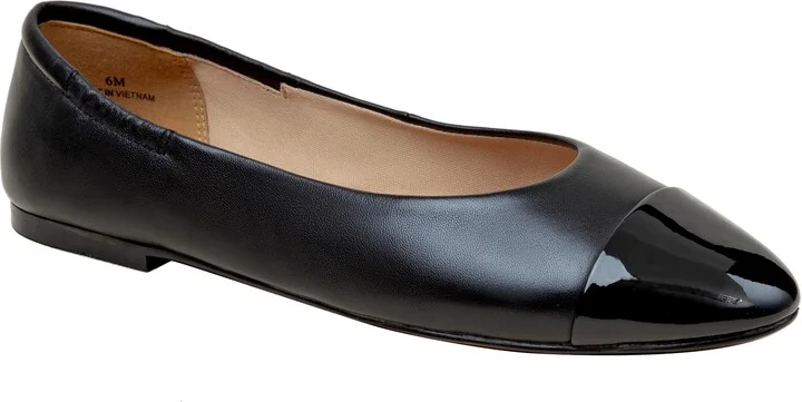 Nolan Cap Toe Ballet Flat