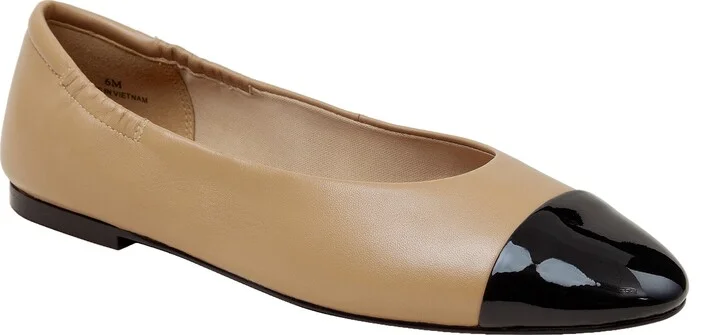 Nolan Cap Toe Ballet Flat