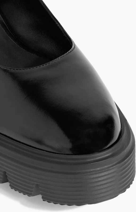 Nolita embellished leather platform loafers - Image 4