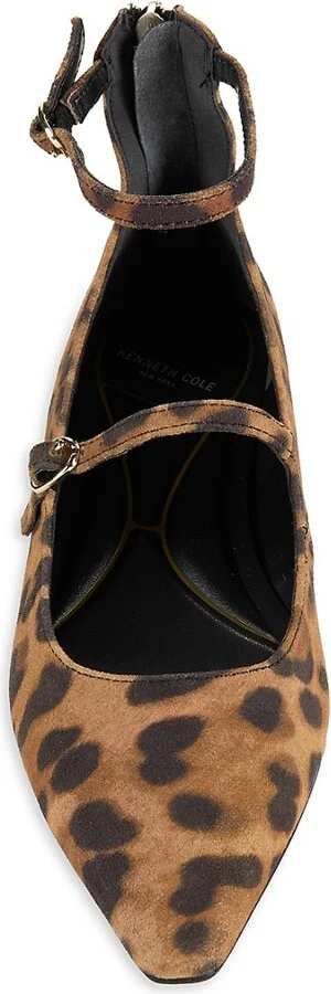 Nolita Leopard Print Leather Flats - Image 5