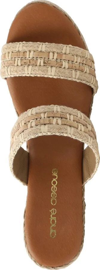 Nolita Raffia Wedge Slide Sandal - Image 3