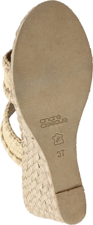 Nolita Raffia Wedge Slide Sandal - Image 4