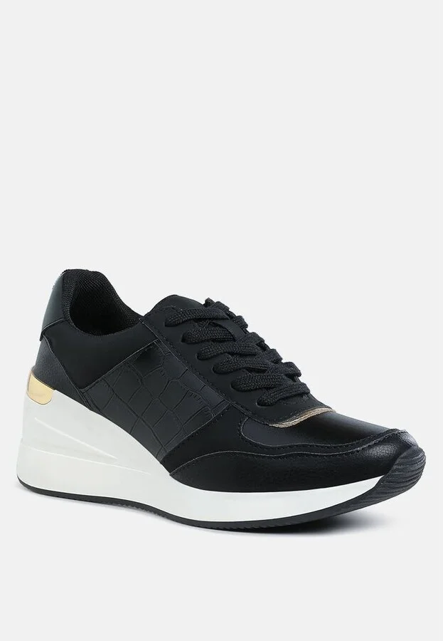 Noltas Chunky Wedge Heel Sneaker - Image 2