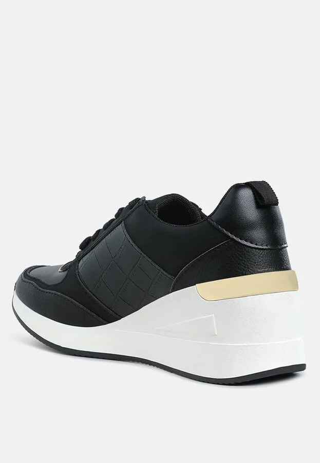 Noltas Chunky Wedge Heel Sneaker - Image 3