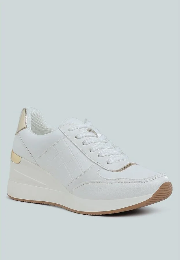 Noltas Chunky Wedge Heel Sneaker - Image 4