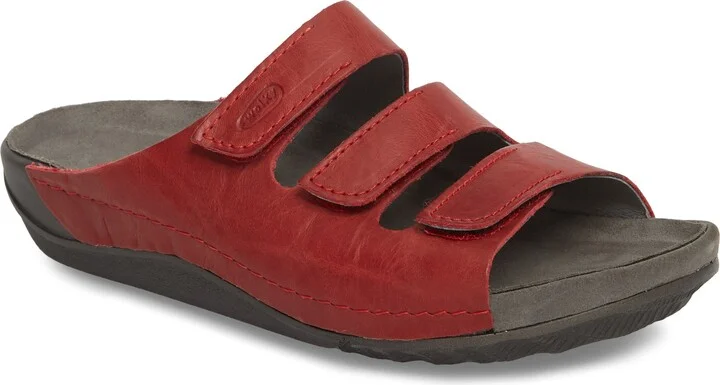 Red/ Red Leather