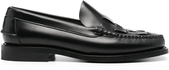 Nombela interwoven leather loafers