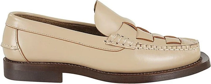 Nombela Woven-designed Slip-on Loafers