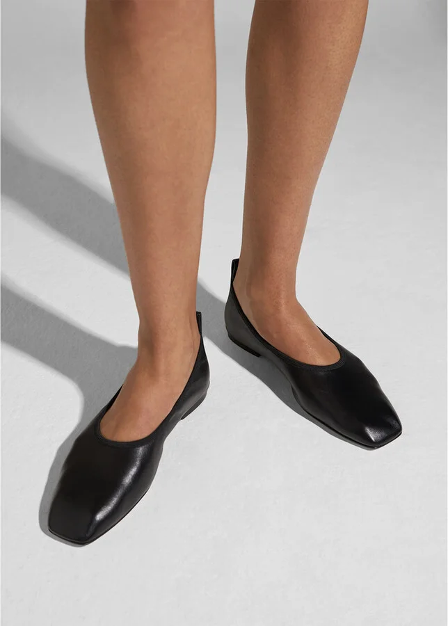 Nomi Leather Flats - Image 2