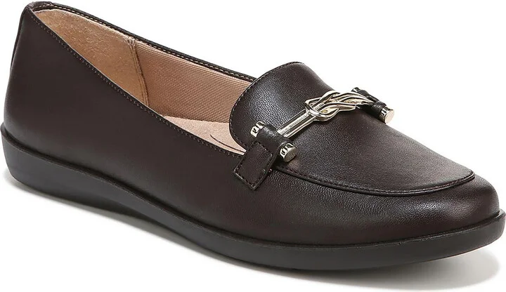 Nominate Womens Faux Leather Embellished Loafers