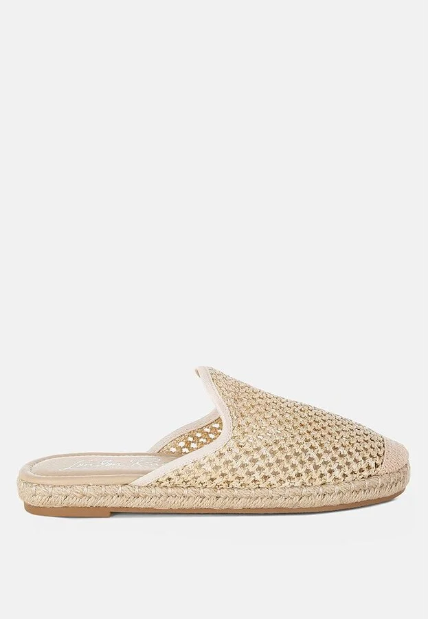Nongai Raffia Espadrilles Mules - Image 6
