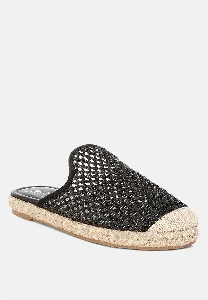 Nongai Raffia Espadrilles Mules Women - Image 2