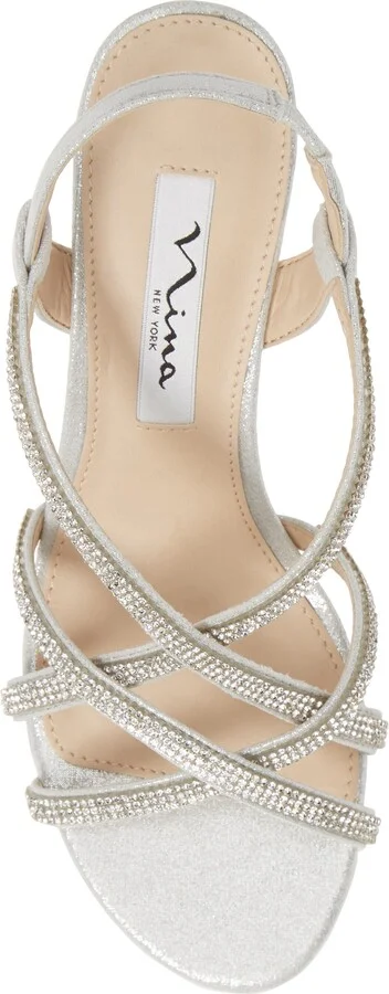 Noni Crystal Embellished Slingback Sandal - Image 5