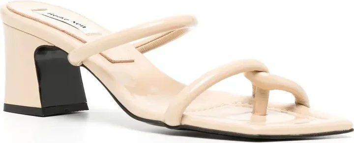 Noodle 60mm leather sandals - Image 2