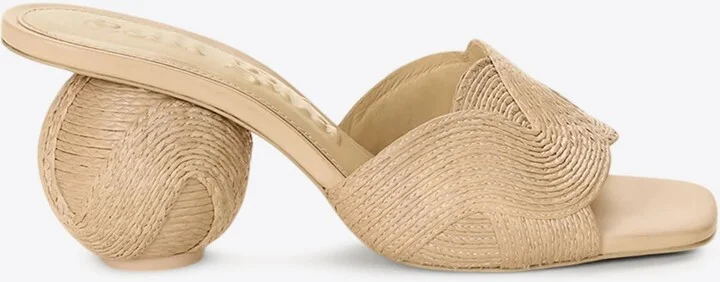 Noor 70 Spherical Heel Sandals