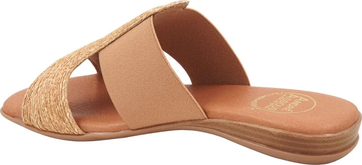 Noor Raffia Slide Sandal - Image 9