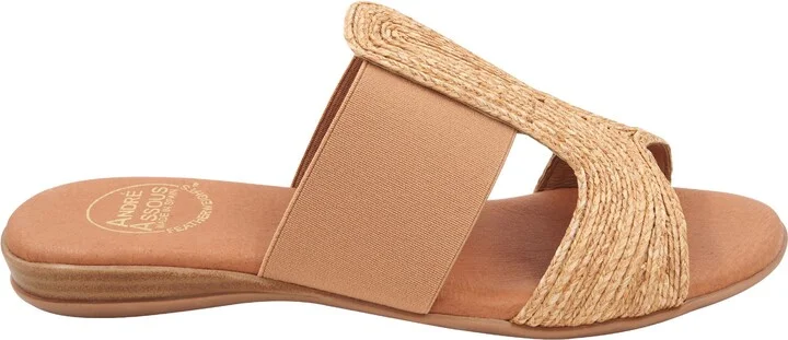Noor Raffia Slide Sandal - Image 10