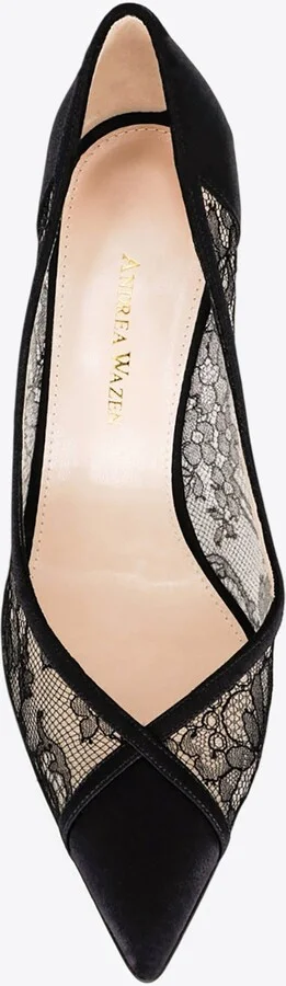 Nora 105 Guipure Lace Pumps - Image 3