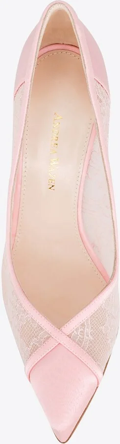 Nora 105 Guipure Lace Pumps - Image 3