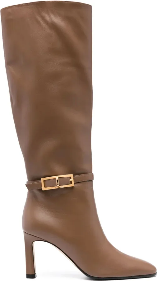 Nora 105mm leather boots