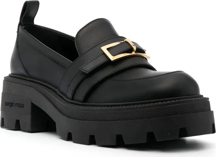 Nora buckled leather loafers - Image 2