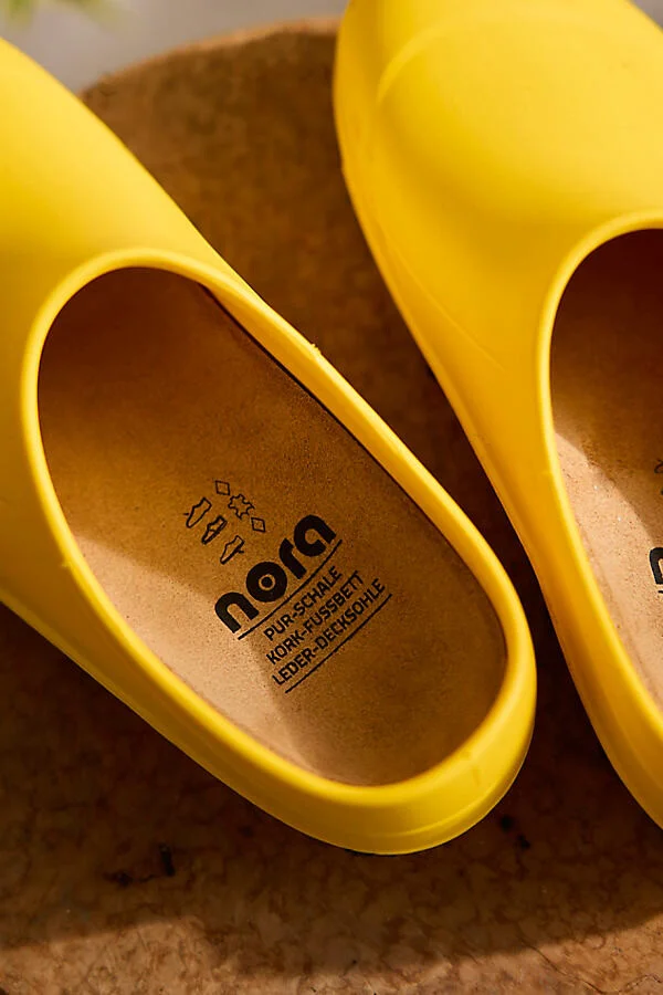 NORA Garden Clogs, Yellow - Image 3