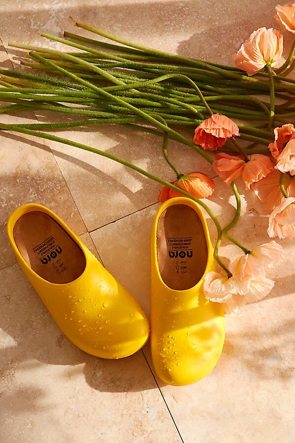 NORA Garden Clogs, Yellow - Image 5