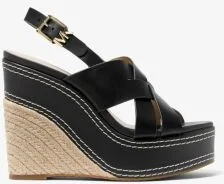 Nora Leather Wedge Sandal - Image 3