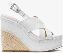 Nora Leather Wedge Sandal - Image 7
