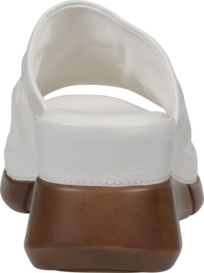 Nora Ruched Wedge Sandal - Image 2