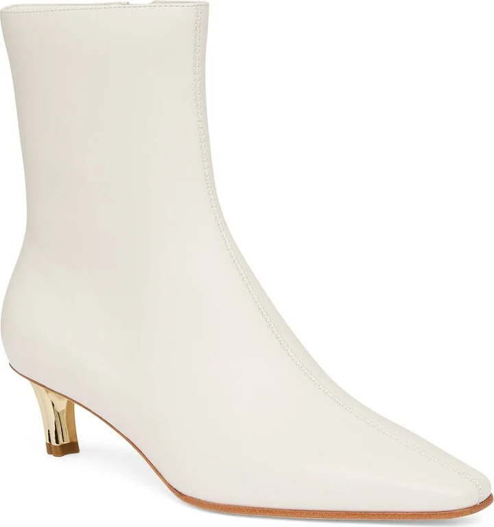 Nora Slim Boot In Colour Ivory Size 35 - Image 2