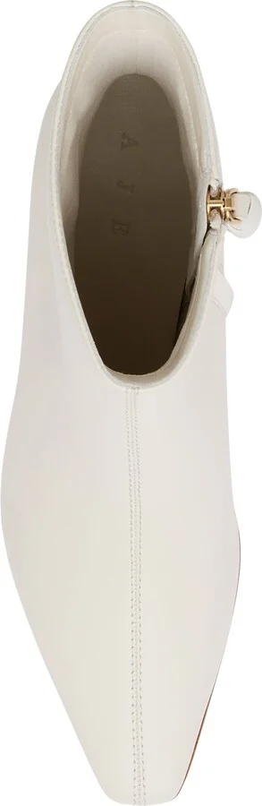 Nora Slim Boot In Colour Ivory Size 35 - Image 3
