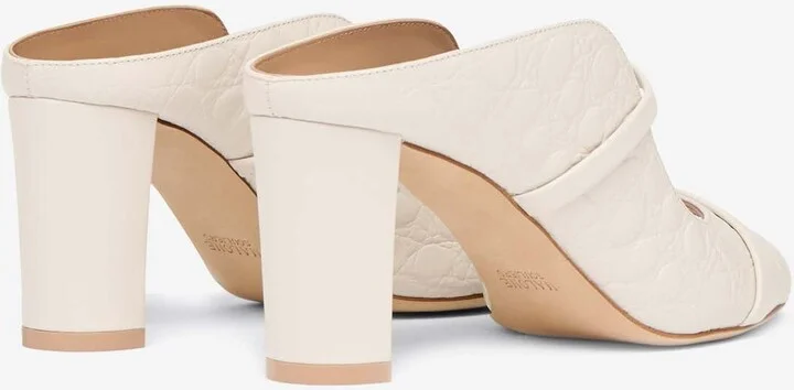 Norah 70 Croc-Embossed Leather Sandals - Image 2