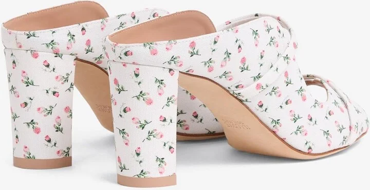 Norah 70 Floral Canvas Sandals - Image 2