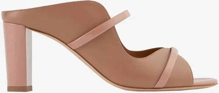 Norah 70 Nappa Leather Mules