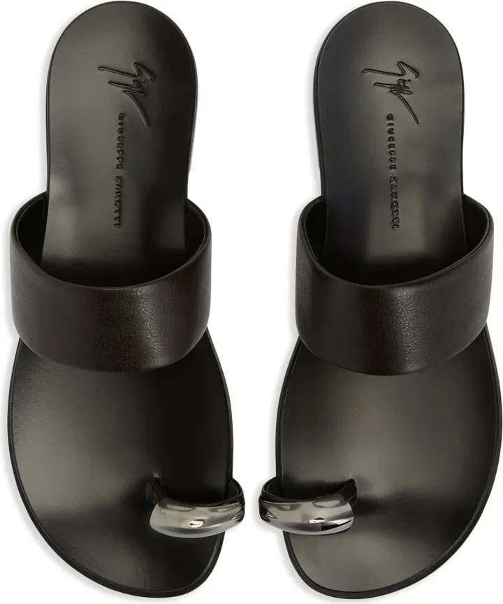 Norbert leather sandals - Image 3